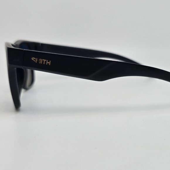 Smith Lowdown 2 Black Frame ChromaPop Polarized Gold Mirror Lens Sunglasses 55mm - Picture 4 of 14